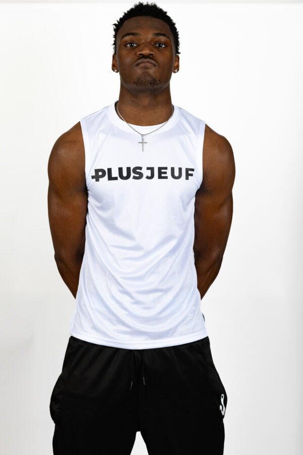 Muscle Tank Top - Black - Image 8
