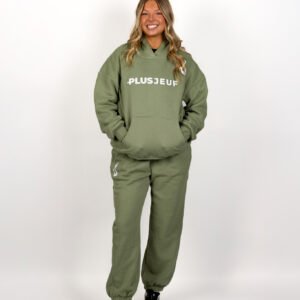 Hoodie Set - Olive Green