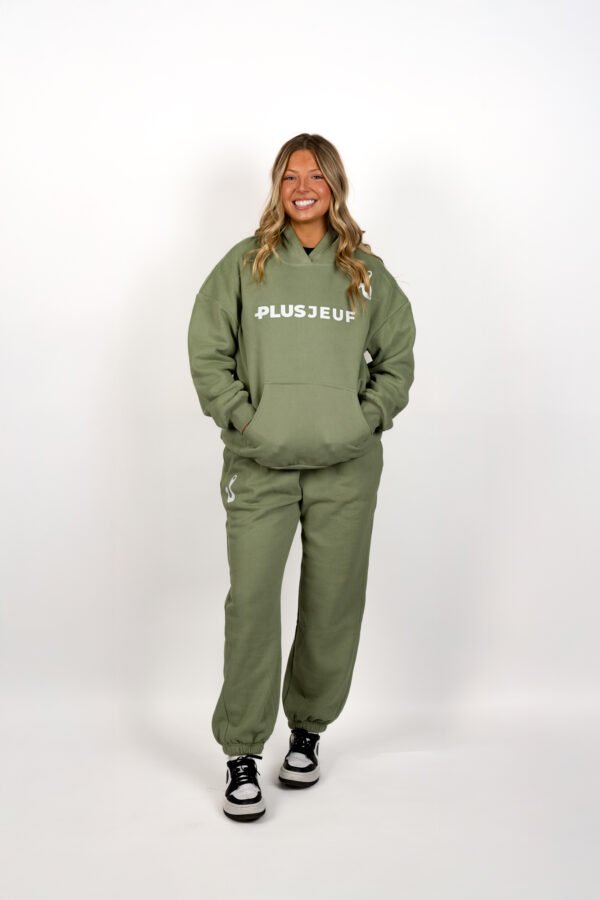 Hoodie Set - Olive Green