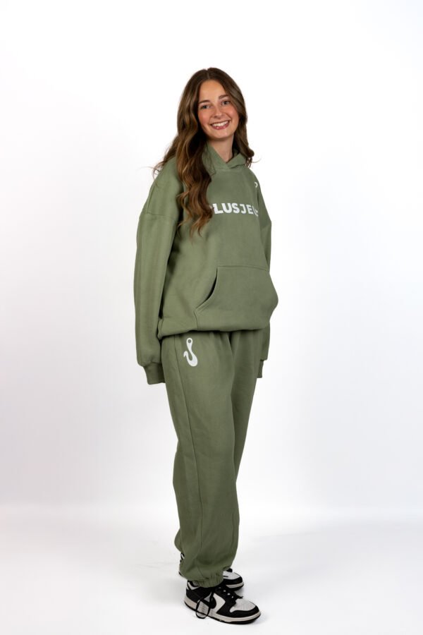 Hoodie Set - Olive Green - Image 7