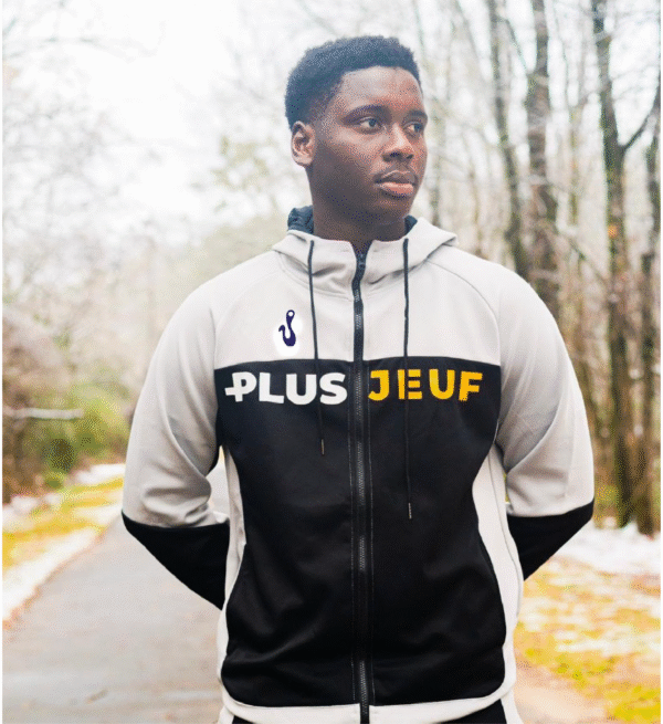 Tracksuit - Black & Dark Grey - Image 2