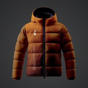 Jackets - Puffy- Orange