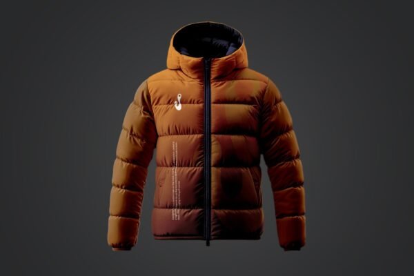 Jackets - Puffy- Orange